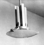 Lamp in de consistorie, detail.
<br/>
Particulier bezit, zj